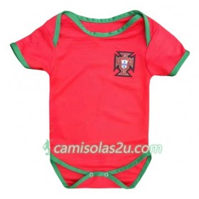 Camisolas de Futebol Portugal Mini Equipamento Principal Copa do Mundo 2018
